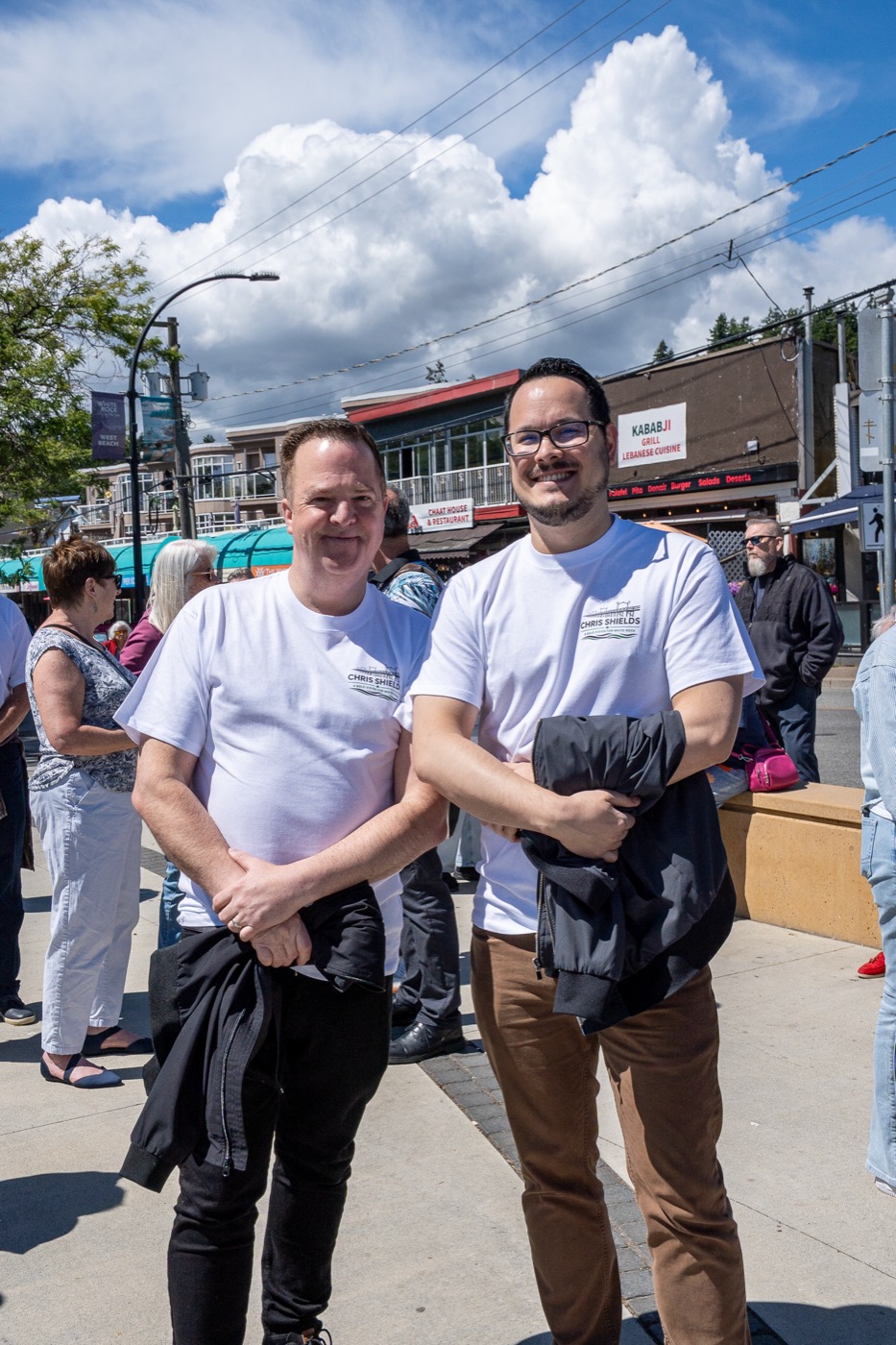 Supporters at a Chris Shields event